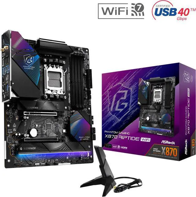 X870 Phantom Gaming Riptide WiFi 7