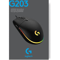 Mouse Logitech G203 Negro