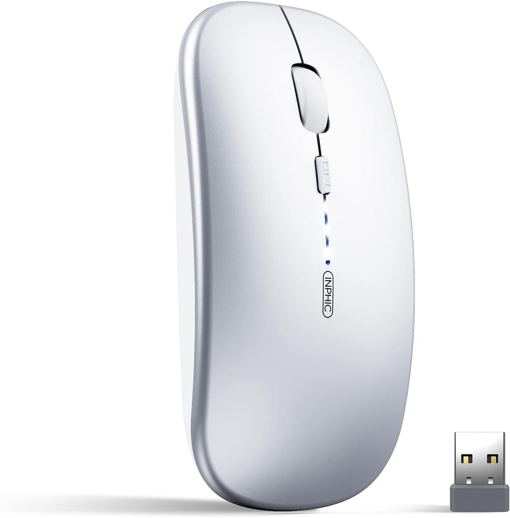 Mouse Inphic PM1BS Inalámbrico Tres Modos