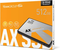 SSD TeamGroup AX2 512GB SATA