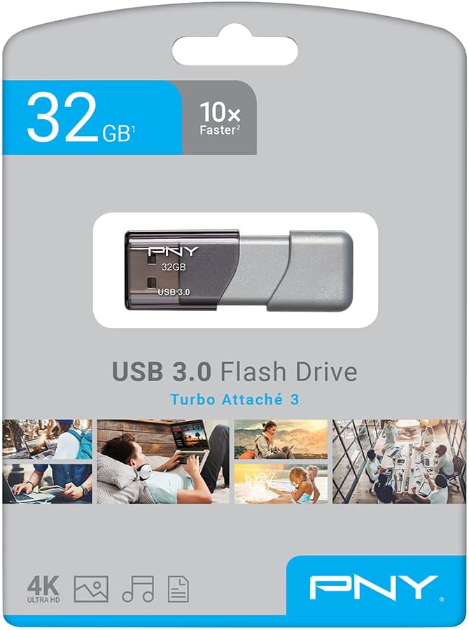 PNY MEMORIA USB TURBO ATTACHÉ 3
