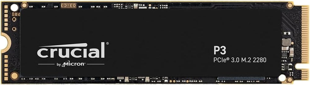 SSD Crucial P3 500GB NVMe