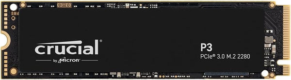 SSD Crucial P3 500GB NVMe