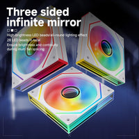 Jungle Leopard Prism6 Max ARGB Kit 3 Ventiladores Blanco
