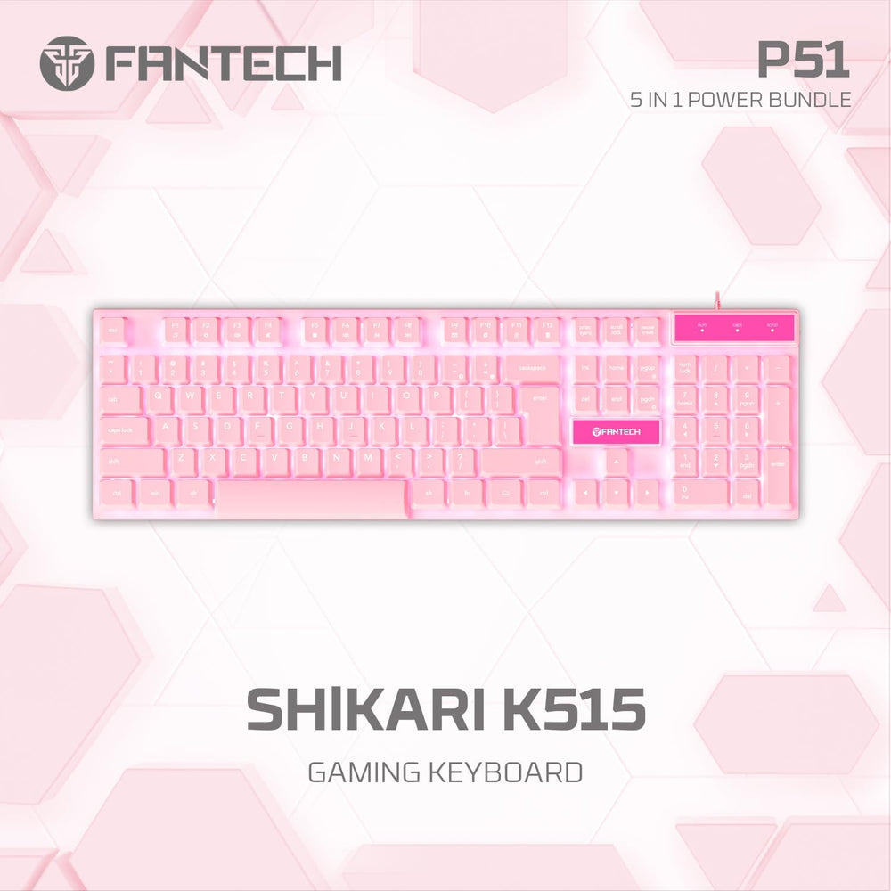 Fantech P51 5 en 1 Rosado