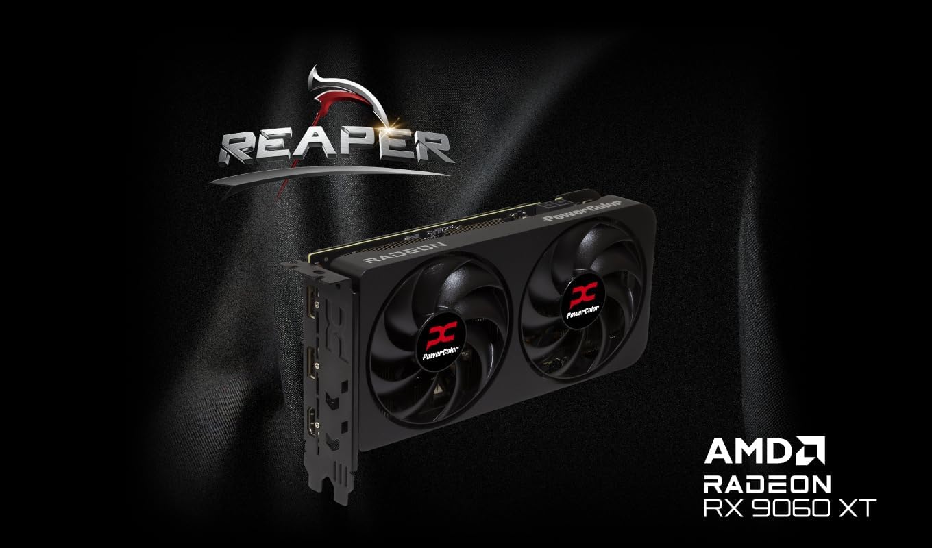 POWERCOLOR REAPER AMD RADEON RX 9060 XT