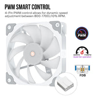 Disipador CPU Vetroo V5 Blanco