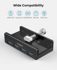 Hub Orico Clip 4 Puertos USB 3.0 MH4PU-P
