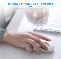 Mouse Inphic PM1BS Inalámbrico Tres Modos