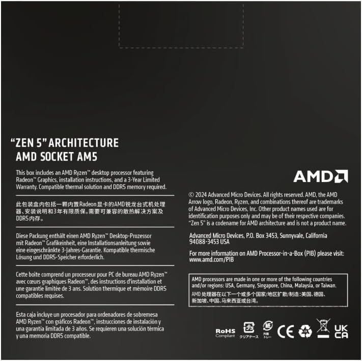 AMD RYZEN 9 9950X