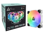 Kit 3 Ventiladores Montech Z3 Pro ARGB Blanco