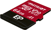 Memoria Micro SD 64GB A1 4K con Adaptador