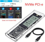Enclousure Shuole M.2 NVMe USB-C Smart Digital