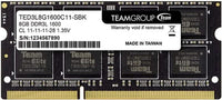 TeamGroup DDR3 8GB 1600MHz Laptop