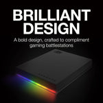 Disco Externo Seagate FireCuda Gaming SSD 1TB RGB
