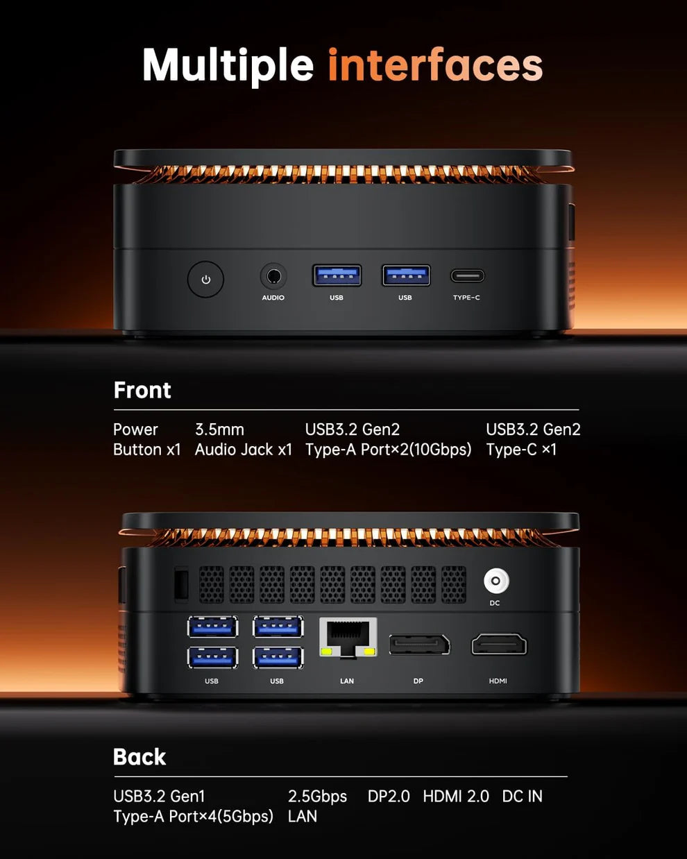 KAMRUI MINI PC HYPER H1