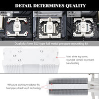 Disipador CPU Thermalright Assassin King 120 SE Blanco