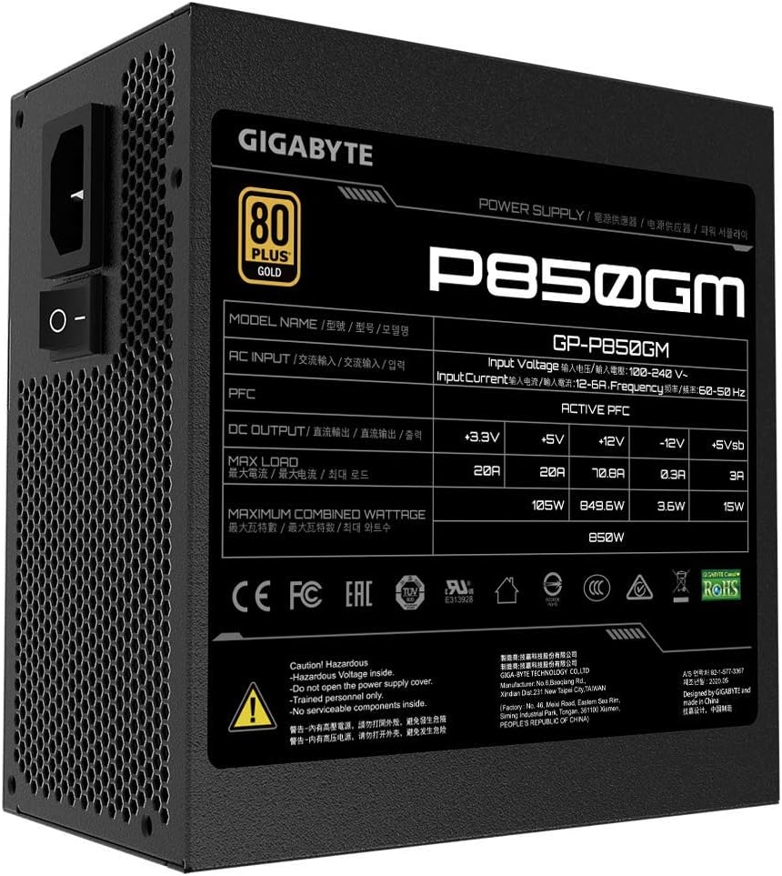 P850GM 850W Gold