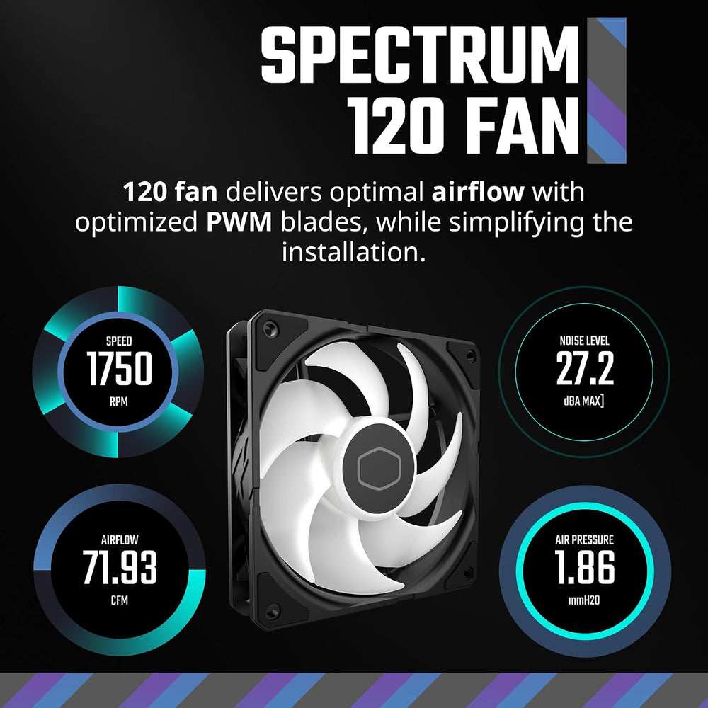 Disipador CPU CoolerMaster Hyper 212 Spectrum V3