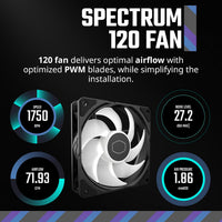 Disipador CPU CoolerMaster Hyper 212 Spectrum V3
