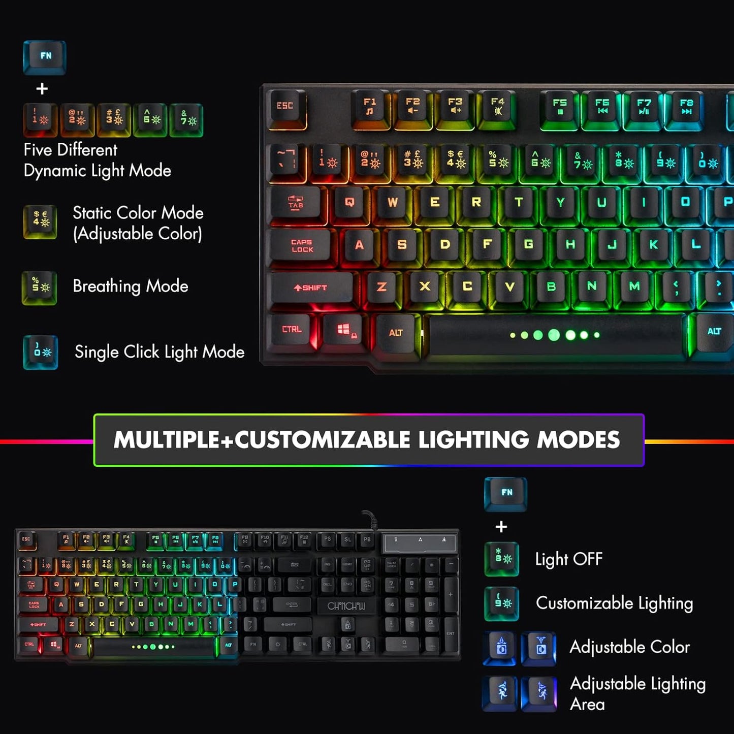 TECLADO CHONCHOW