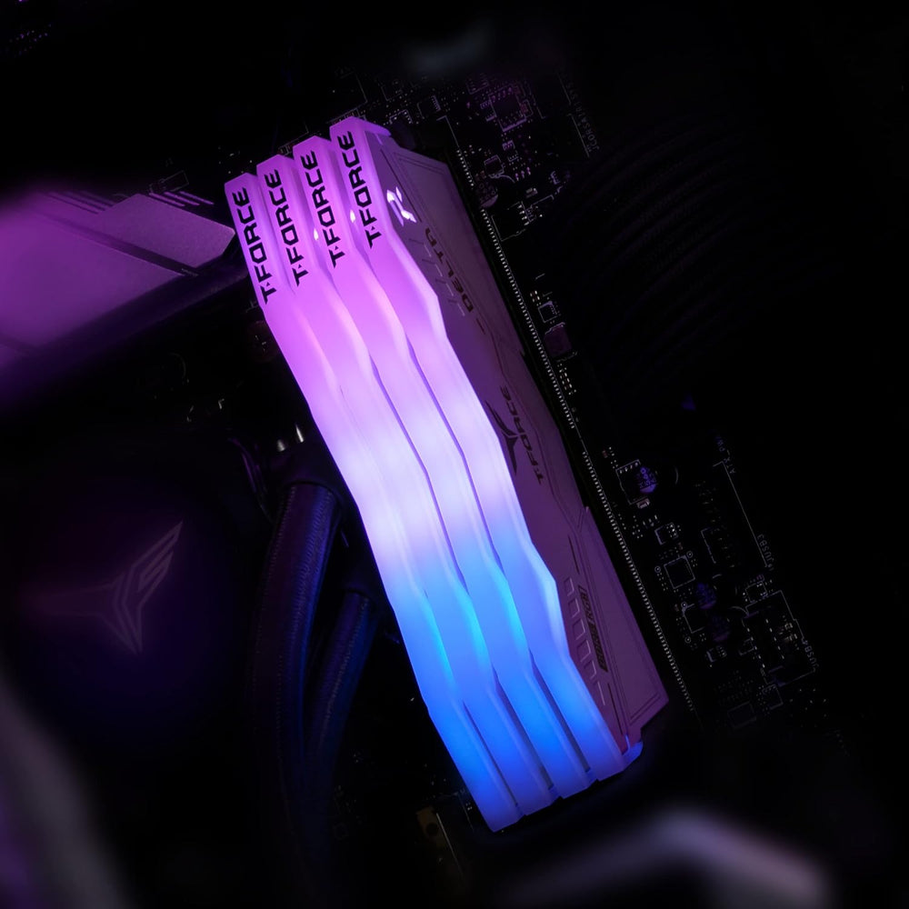 T-Force Delta RGB DDR5 32GB 6000MHz White