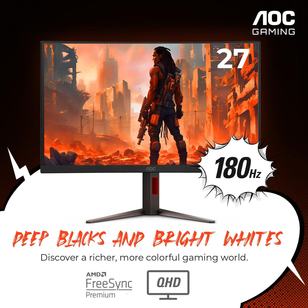 CQ27G4H 27" 2K Curvo 180Hz