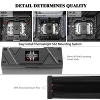 Disipador CPU Thermalright Assassin X 120 Spirit ARGB Negro