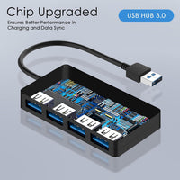 Hub Isoul 4 Puertos USB 3.0 HB-354