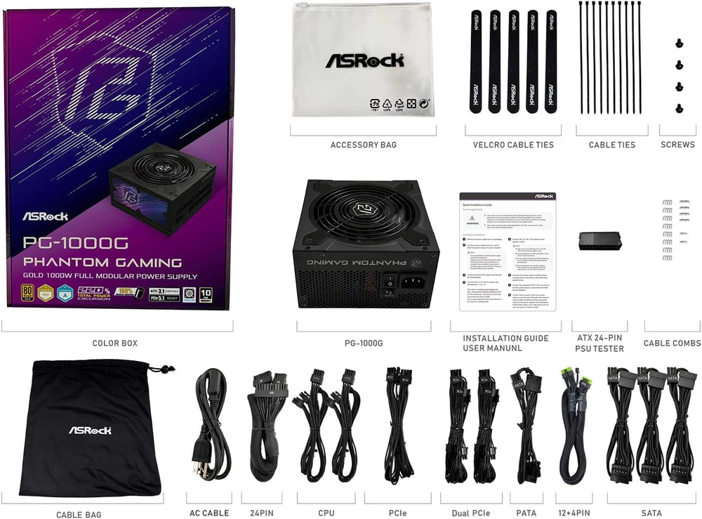 Phantom Gaming PG-1000G 1000W Gold