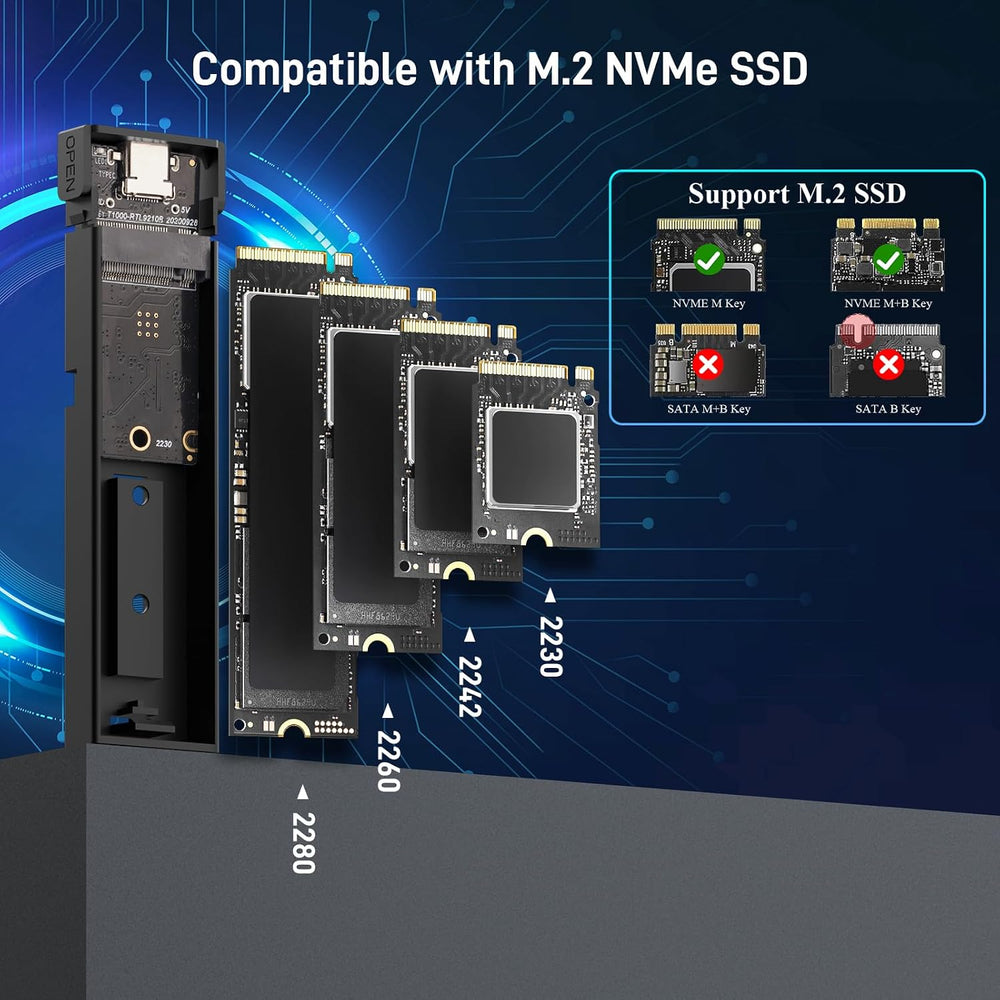 Enclousure Xiaobi M.2 NVMe USB 3.2