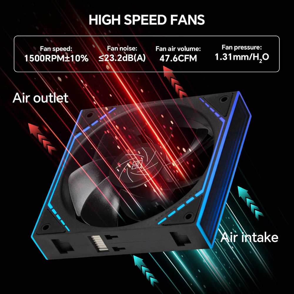 Thermalright TL-M12QR X3 Reverse (Kit 3 Ventiladores ARGB)