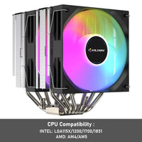 Disipador CPU Kalemax 120mm ARGB