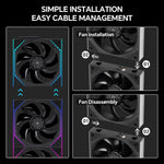 Thermalright TL-M12QR X3 Reverse (Kit 3 Ventiladores ARGB)