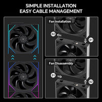 Thermalright TL-M12QR X3 Reverse (Kit 3 Ventiladores ARGB)