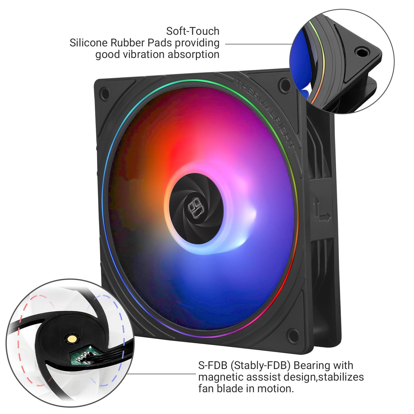THERMALRIGHT TL-S12-S X3 ARGB 3 FAN KIT