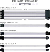 Cable Extensión ABNO1 Blanco/Gris