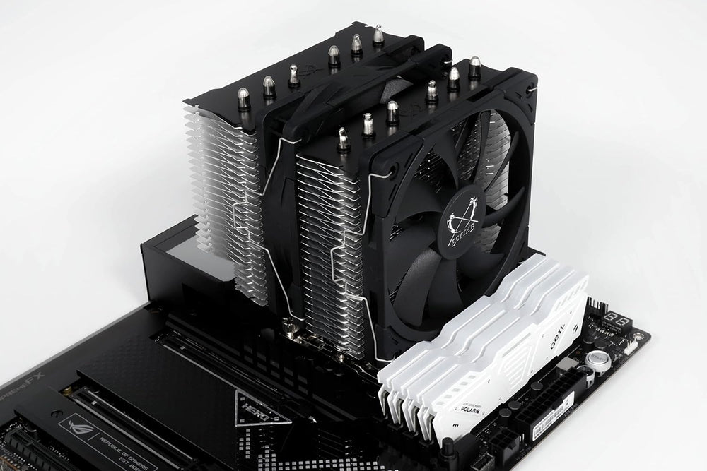 Disipador CPU Fuma 2 Negro Doble Torre