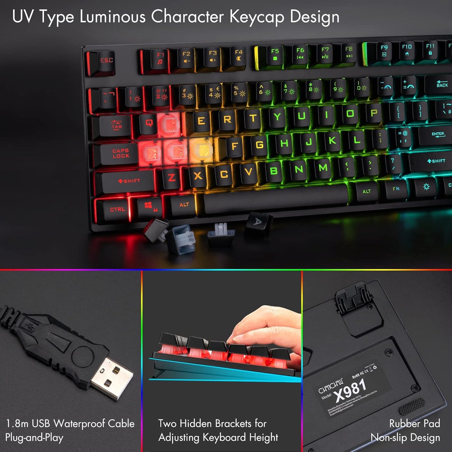 TECLADO CHONCHOW