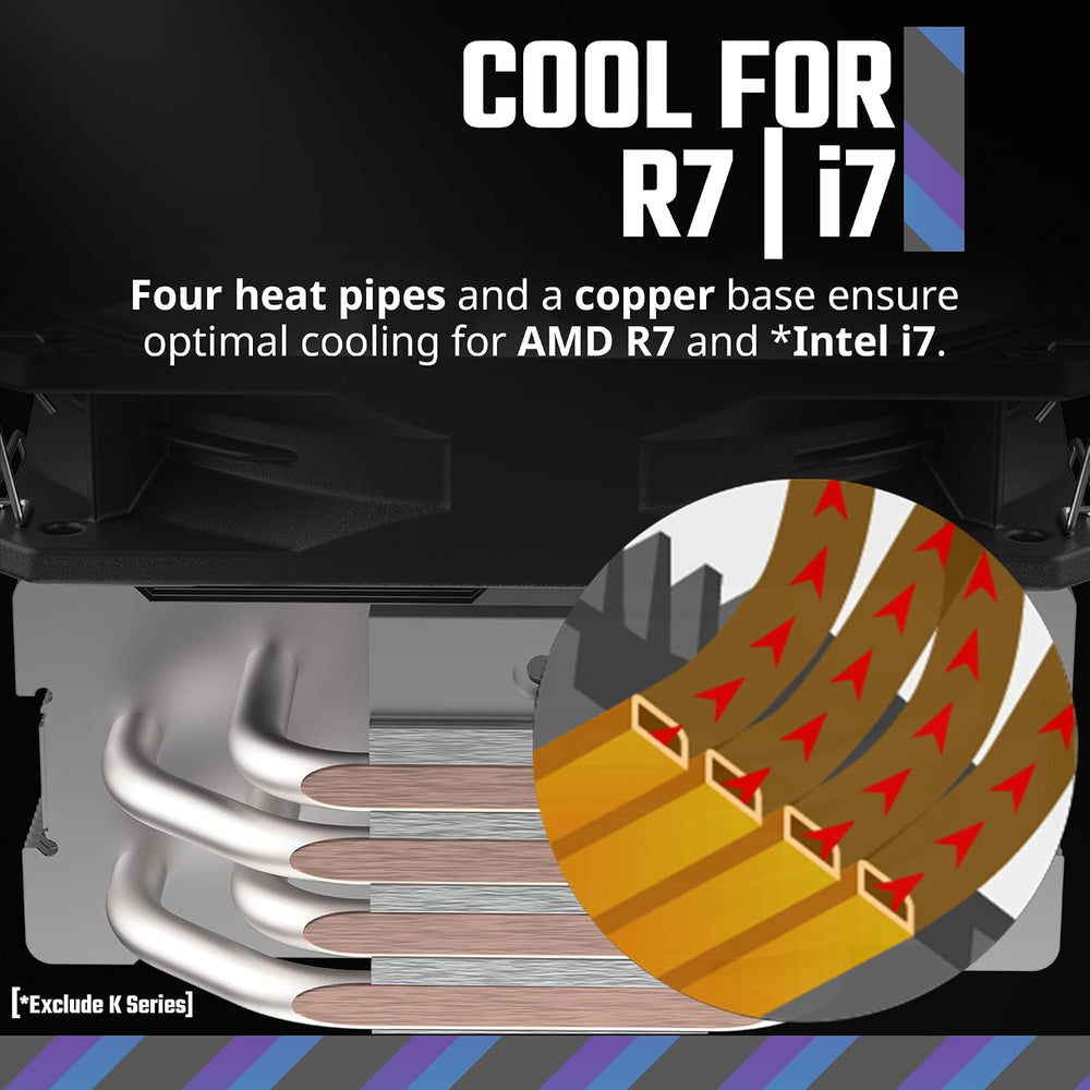 Disipador CPU CoolerMaster Hyper 212 Spectrum V3
