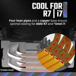 Disipador CPU CoolerMaster Hyper 212 Spectrum V3