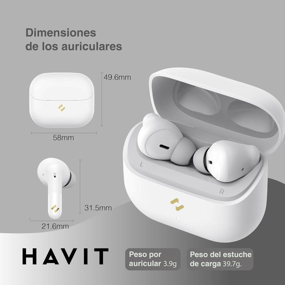 Havit TW982 TWS Blanco