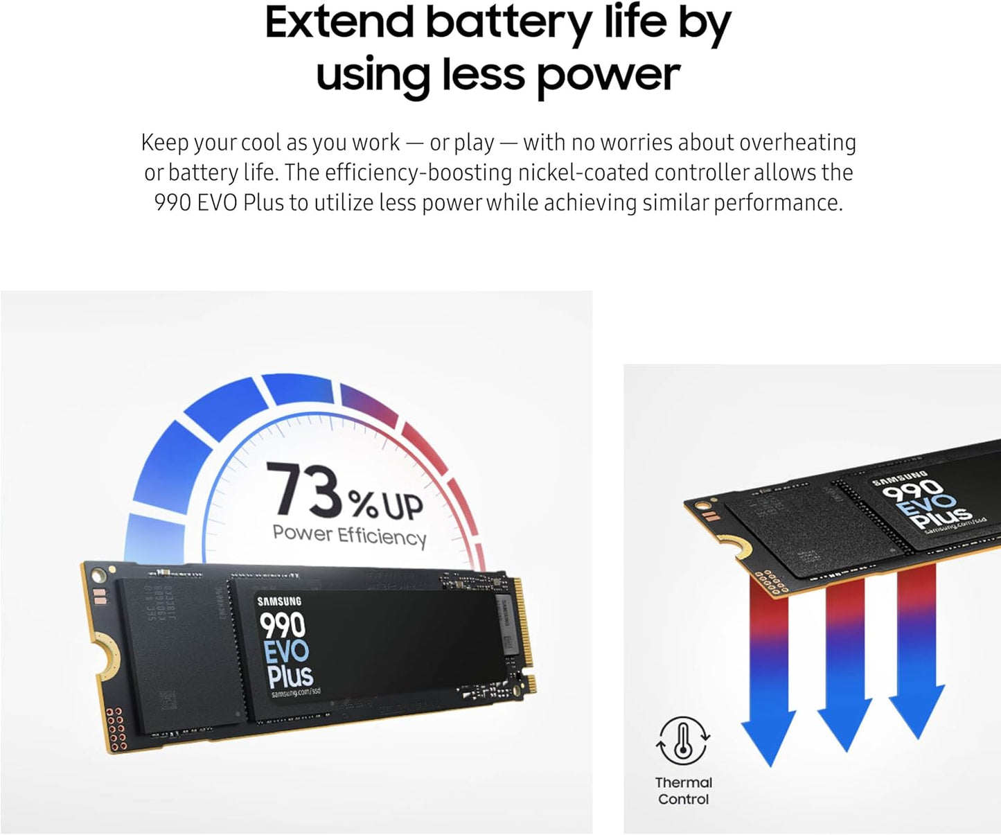 SAMSUNG 990 EVO M.2 SSD 7250MB