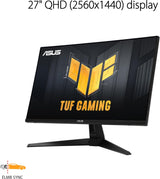 MONITOR ASUS TUFF 27¨ VG27AQ3A 180HZ IPS 2560X14401MS vista 7