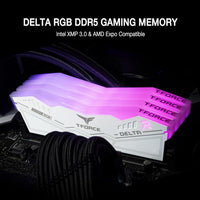 T-Force Delta RGB DDR5 32GB 6000MHz White