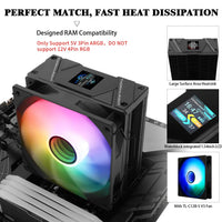 Disipador CPU Thermalright Assassin X 120 Spirit ARGB Negro