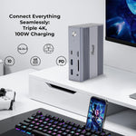Rosewill RHUB-100W 14-en-1 USB-C
