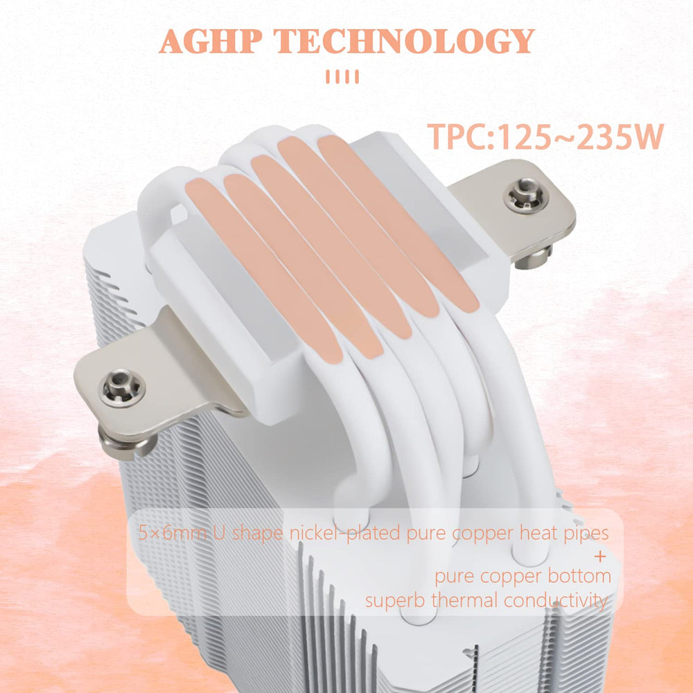 Disipador CPU Thermalright Assassin King 120 SE Blanco