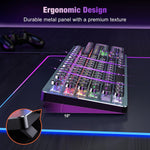 Teclado Risophy Estilo Máquina de Escribir