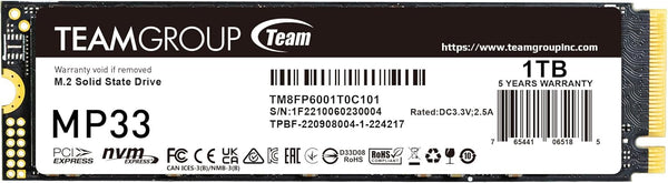 SSD TeamGroup MP33 1TB NVMe